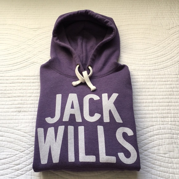 jack wills moletom com capuz purple